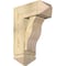 Ekena Millwork Funston Arts and Crafts Rough Sawn Bracket w/ Offset Brace, Douglas Fir, 8"W x 18"D x 26"H BKT0806X18X26FST03RDF - alternate 1